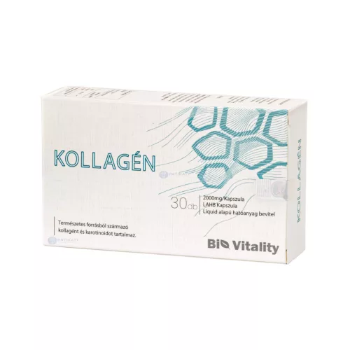 Bio Vitality Kollagén 2000mg lágyzselatin kapszula 30x
