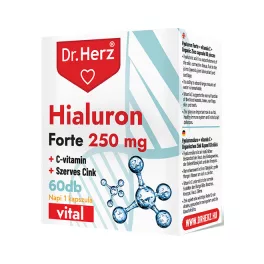Dr. Herz Hialuron Forte 250 mg kapszula 60x