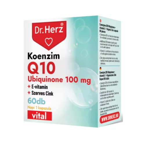 Dr. Herz Koenzim Q10 100 mg kapszula 60x