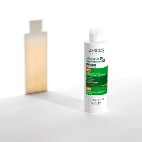 VICHY Dercos 2in1 sampon és balzsam korpásodás ellen 200 ml