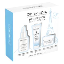   Dermedic MELUMIN Pigmentfoltok elleni arcápoló csomag 30ml+25ml+15ml