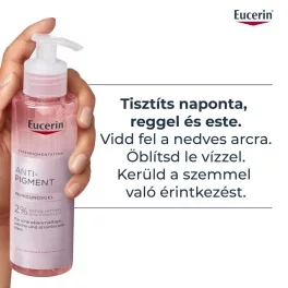 Eucerin Anti-Pigment hámlasztó arclemosó zselé 200ml