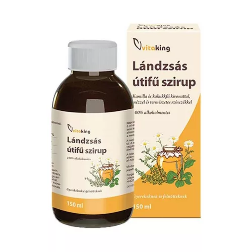 Vitaking Lándzsás útifű szirup 150ml
