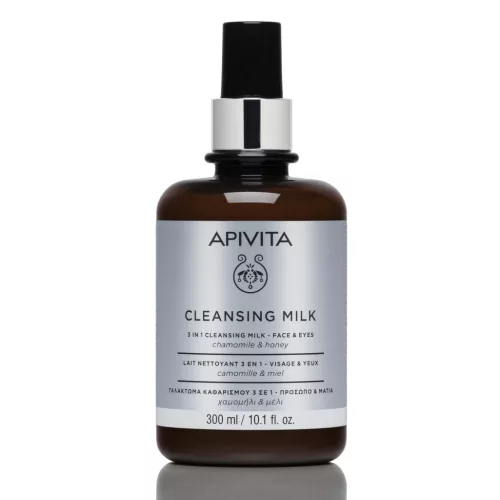 Apivita 3 in1 arctisztító tej minden bőrtipusra 300ml
