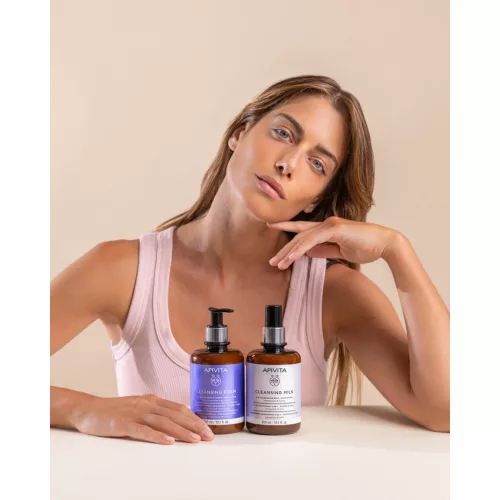 Apivita 3 in1 arctisztító tej minden bőrtipusra 300ml