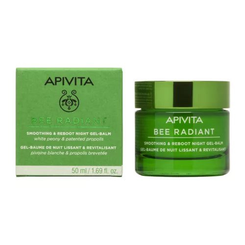Apivita Bee Radiant Bőrmegújító éjszakai gél-balzsam 50ml