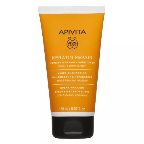 Apivita Keratin Repair hajkondicionáló száraz vagy töredezett hajra 150ml