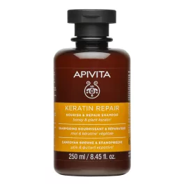   Apivita Sampon Keratin Repair száraz vagy töredezett hajra 250ml