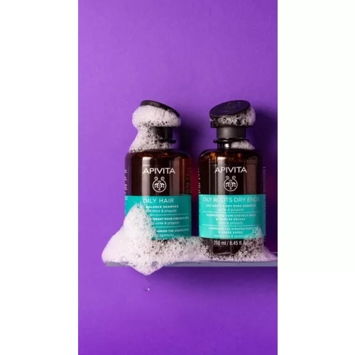 Apivita Sampon zsíros hajra 250ml