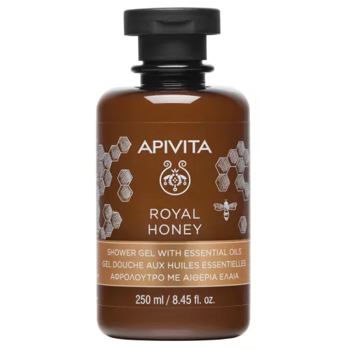 Apivita Tusfürdő száraz bőrre Royal Honey 250ml