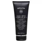 Apivita Black Detox arc- és szemkörnyéktisztító 150ml