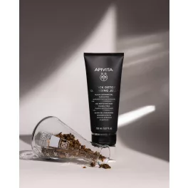 Apivita Black Detox arc- és szemkörnyéktisztító 150ml