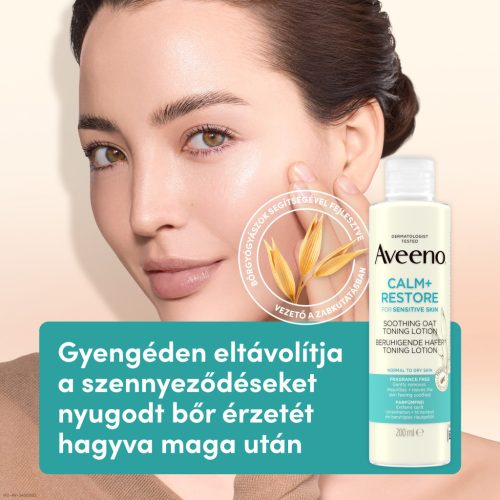 Aveeno Calm+ Restore nyugtató tonizáló lotion zabbal 200ml