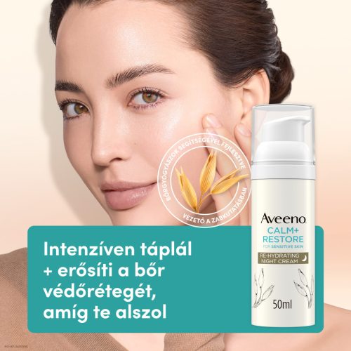 Aveeno Calm+ Restore rehidratáló éjszakai krém 50ml