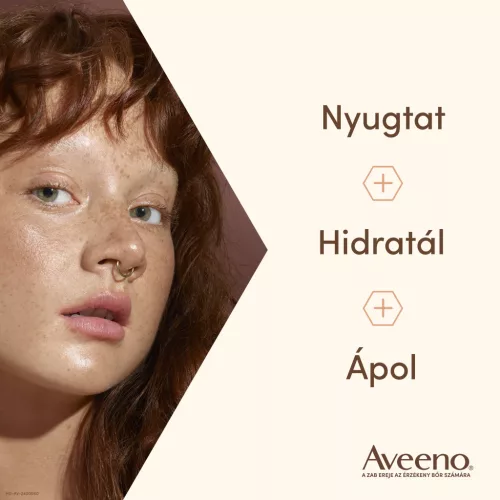 Aveeno Calm+ Restore tápláló arctisztító zabbal 200ml