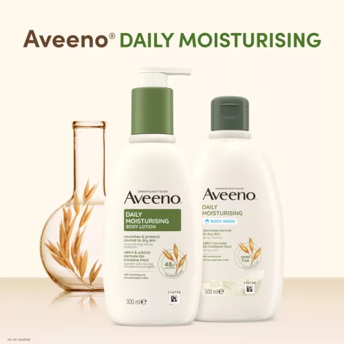 Aveeno Daily Moisturising testápoló illatmentes 300ml