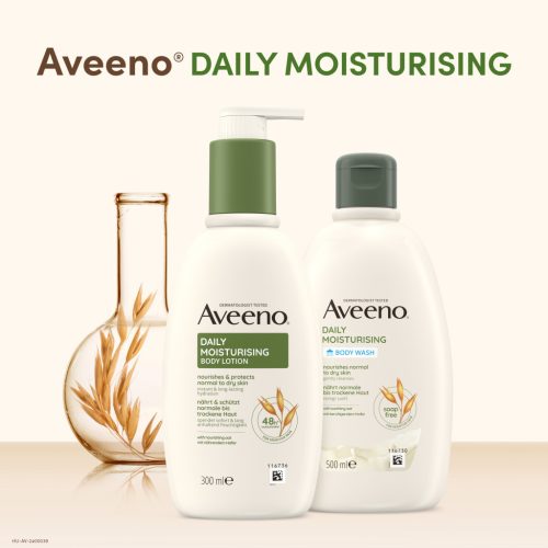Aveeno Daily Moisturising tusfürdő enyhe illattal 500ml