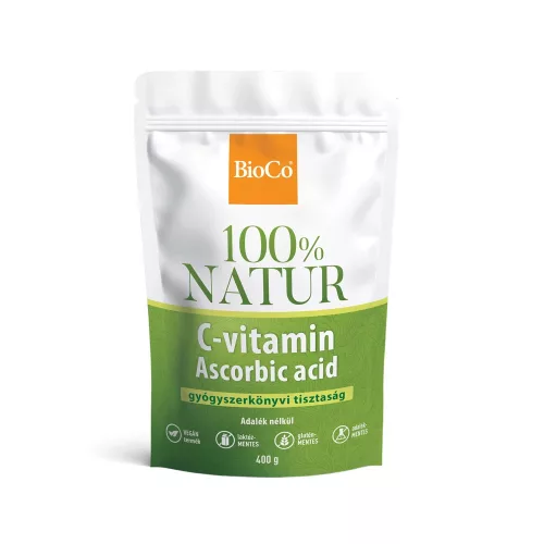BioCo 100% Natur C-vitamin por 400g 