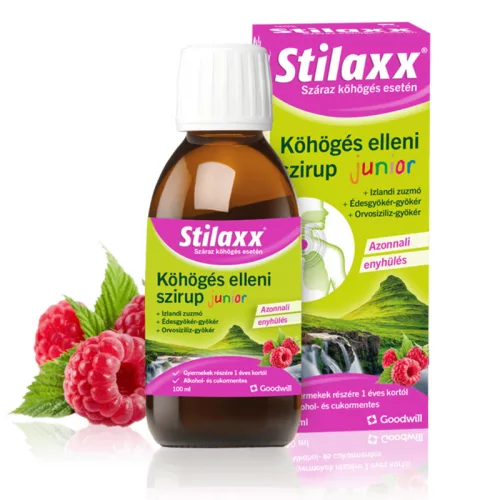 Stilaxx junior köhögés elleni szirup 100ml