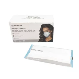   Elysium type IIR 3-rétegű egyesével csomagolt felnőtt sebészeti arcmaszk fehér 1x