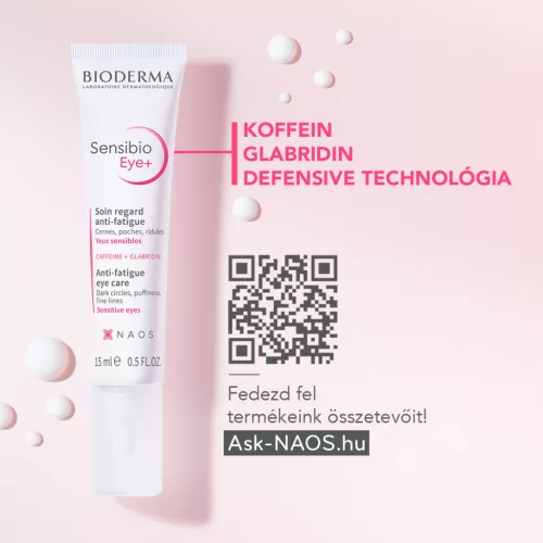 Biorderma Sensibio Eye+ szemkörnyékápoló krém 15 ml