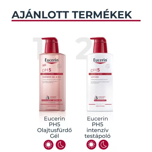 Eucerin pH5 olajtusfürdő gél eco utántöltő 400ml