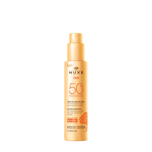 Nuxe Sun SPF50 Milky spray arcra és testre 150ml