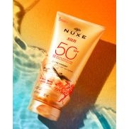 Nuxe Sun naptej arcra és testre SPF50 150ml
