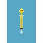 Elysium Nózi Mosó orrmosó fecskendő csibe fejjel - 2 db