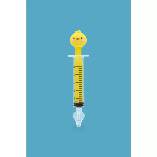 Elysium Nózi Mosó orrmosó fecskendő csibe fejjel - 2 db