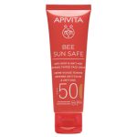 Apivita Bee Sun Safe Színezett arckrém ráncok és pigmentfoltok ellen SPF50 50ml