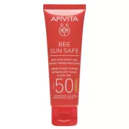   Apivita Bee Sun Safe Színezett arckrém ráncok és pigmentfoltok ellen SPF50 50ml