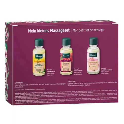 Kneipp masszázs olaj szett 3x20ml