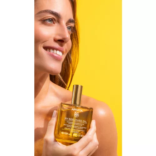  Apivita MY BEELOVED multifunkcionális száraz olaj arcra, testre és hajra 100 ml