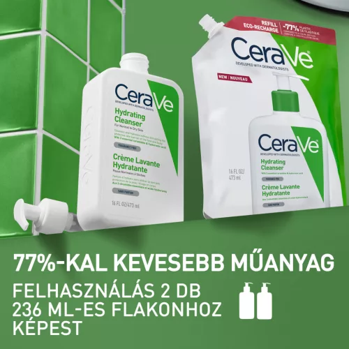 CeraVe Hidratáló tisztító utántöltő 473ml