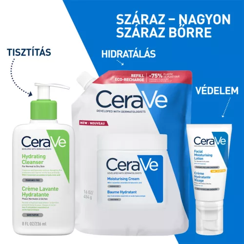 Cerave Hidratáló krém utántöltő 473ml