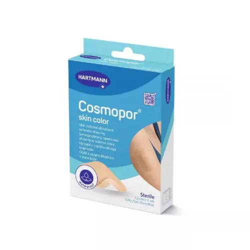 Cosmopor skin color 7,2cm x 5cm steril 5x