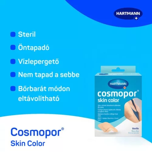 Cosmopor skin color 10cm x 8cm steril 5x