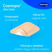 Cosmopor skin color 10cm x 8cm steril 5x