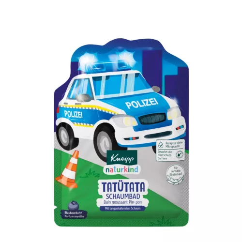 Kneipp Naturkind Színes Habfürdő Tatütata 40ml (tűzoltó autó vagy rendőrautó grafikával)