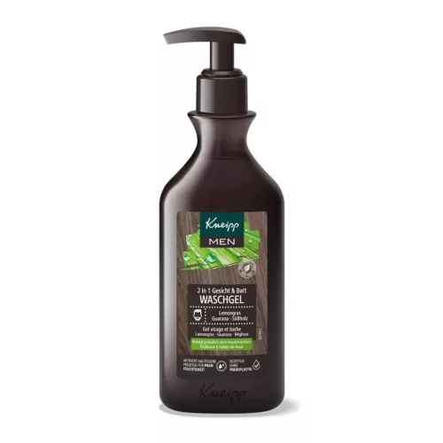 Kneipp MEN - 2 in 1 Intenzív szakáll & arctisztító gél 250ml