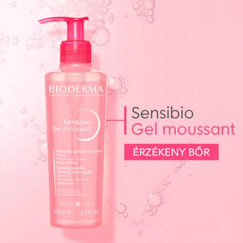 Bioderma Sensibio Gel Moussant 2x200ml