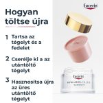 Eucerin Hyaluron-Filler + Elasticity Bőrtömörséget regeneráló nappali arckrém Rose SPF30 öko utántöltő 50ml
