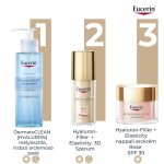 Eucerin Hyaluron-Filler + Elasticity Bőrtömörséget regeneráló nappali arckrém Rose SPF30 öko utántöltő 50ml