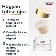   Eucerin Hyaluron-Filler + Elasticity Bőrtömörséget regeneráló nappali arckrém SPF30 öko utántöltő 50ml