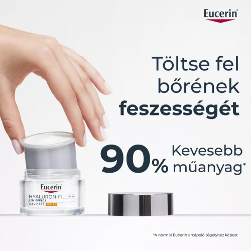 Eucerin Hyaluron-Filler Ráncfeltöltő nappali arckrém FF 30 öko-utántöltő 50ml