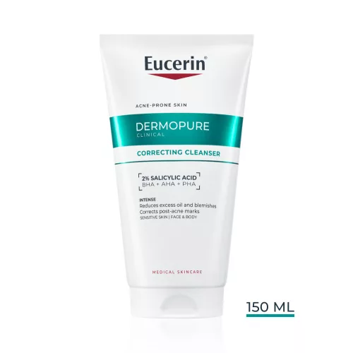 Eucerin DermoPure Clinical Mélytisztító Gél 150 ml