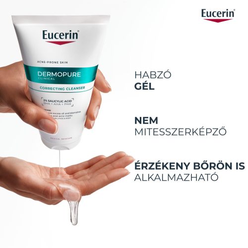 Eucerin DermoPure Clinical Mélytisztító Gél 150 ml