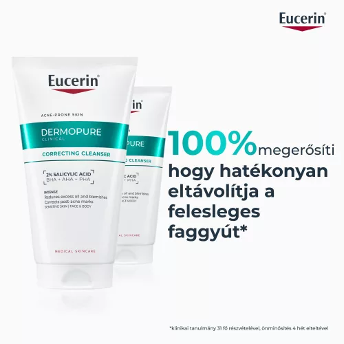 Eucerin DermoPure Clinical Mélytisztító Gél 150 ml