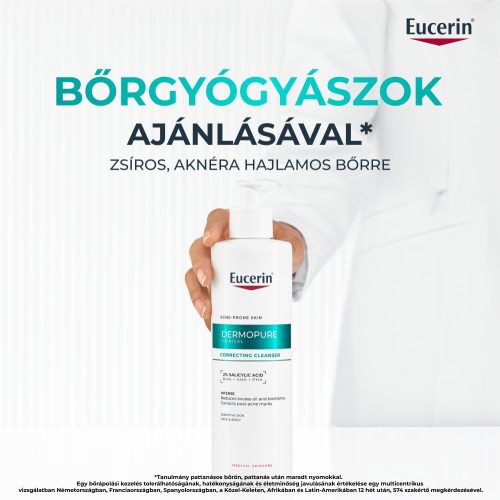 Eucerin DermoPure Clinical Mélytisztító Gél 400 ml